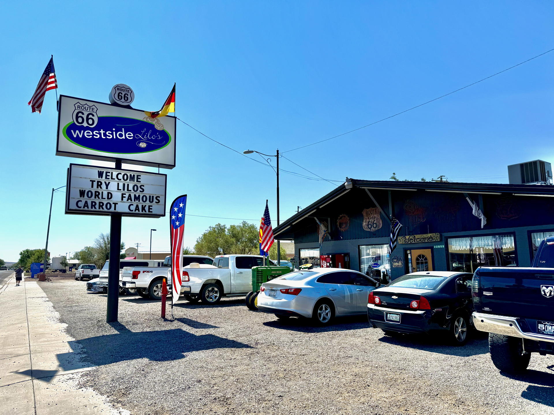 Westside Lilos, Selligman, Arizona - an der Route 66